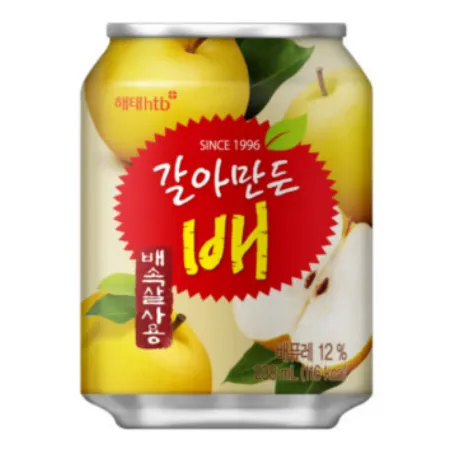 갈아만든 배 1BOX 238ML X 24개입 해태