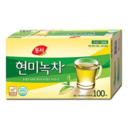 현미 녹차 150G 1.5G X 100개입 동서