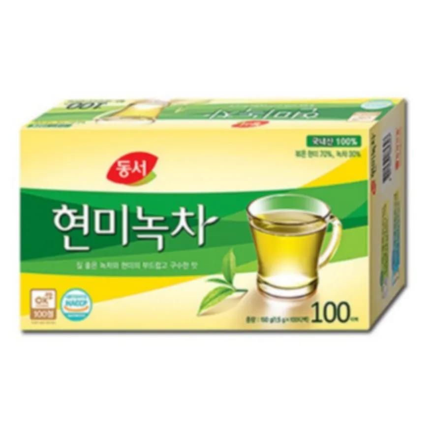 현미 녹차 150G 1.5G X 100개입 동서 이미지