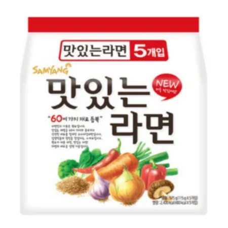 맛있는 라면 멀티팩 115G X 5개입 삼양