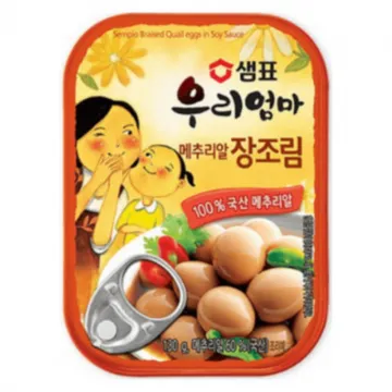 우리엄마 메추리알 장조림 130G 샘표