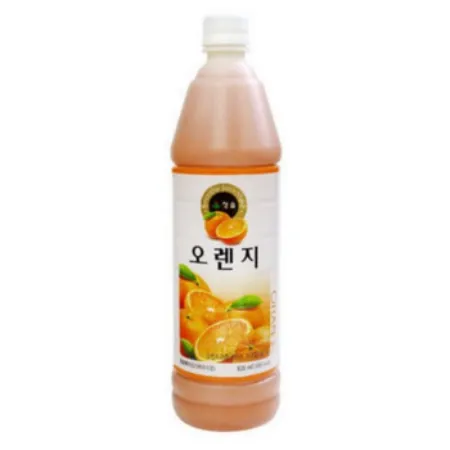 오렌지 원액 835ML 청솔