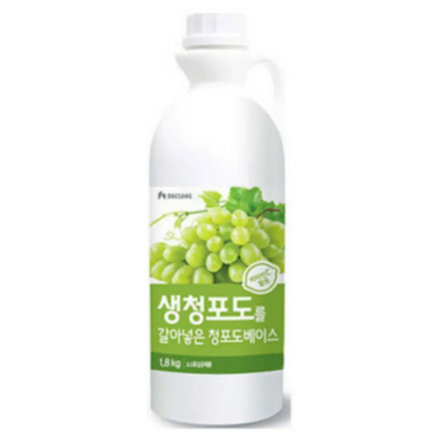 생청포도를 갈아넣은 청포도베이스 1.8kg 대상 이미지