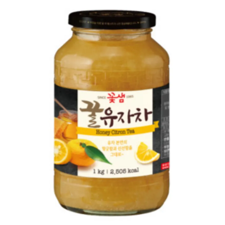 꿀 유자차 1KG 꽃샘 이미지