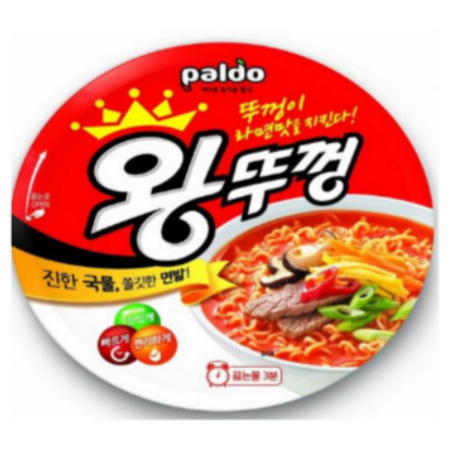 왕뚜껑 1BOX 110G X 18개입 팔도