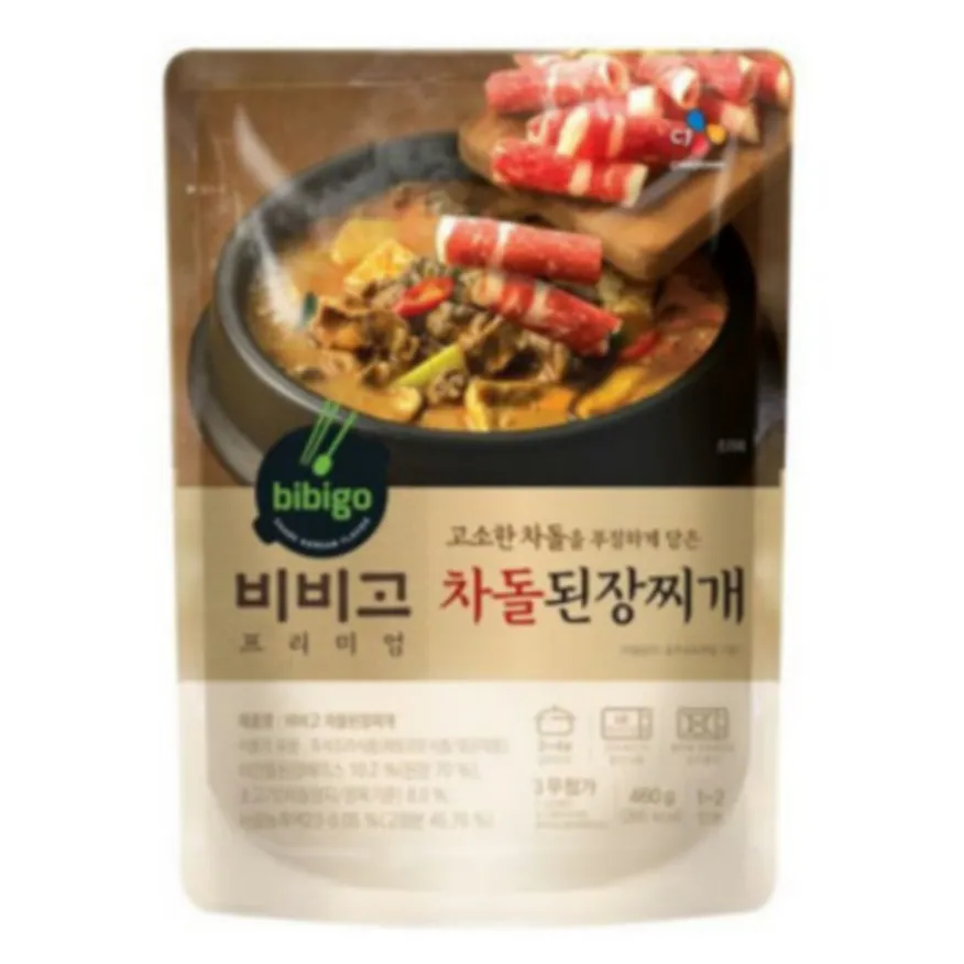 비비고 차돌 된장 찌개 460G 씨제이 이미지