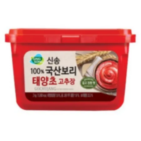 국산 보리 태양초 고추장 신송 2KG