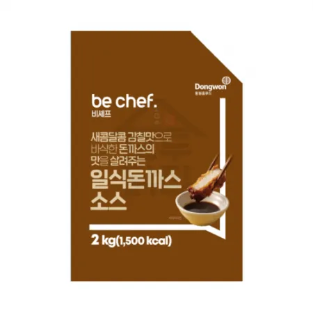 동원 홈푸드 비셰프 일식돈까스소스 2kg 새콤달콤 이미지