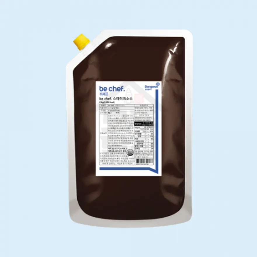 동원 홈푸드 비셰프 스테이크소스 2kg 바베큐 소스 이미지