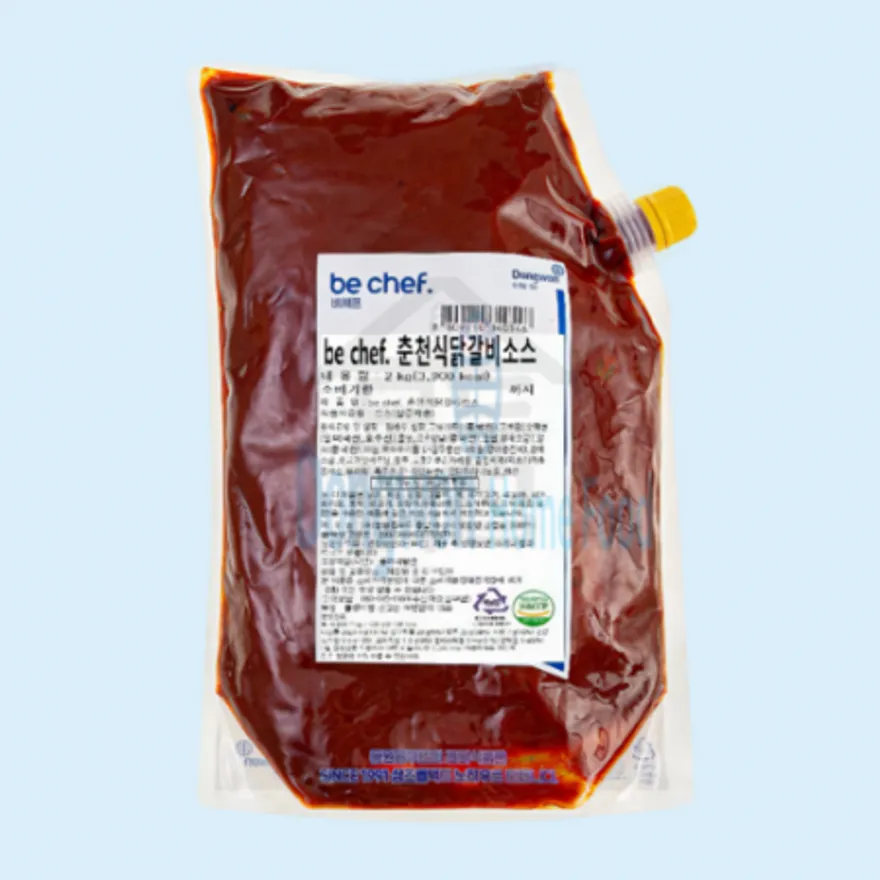 동원 홈푸드 비셰프 춘천식닭갈비소스 2kg 춘천닭갈비양념 이미지