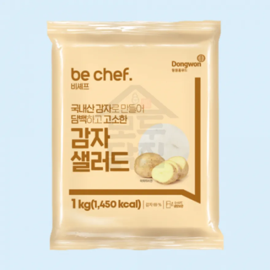 동원 홈푸드 비셰프 감자샐러드 1kg 단백하고 고소한맛 이미지