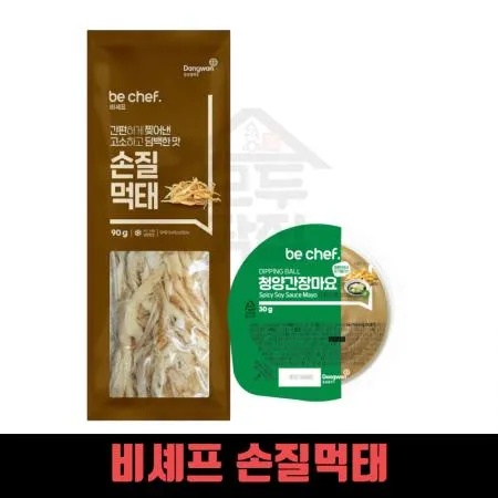 동원 홈푸드 비셰프 손질먹태 90g 먹태채 맥주안주 호프안주 이미지