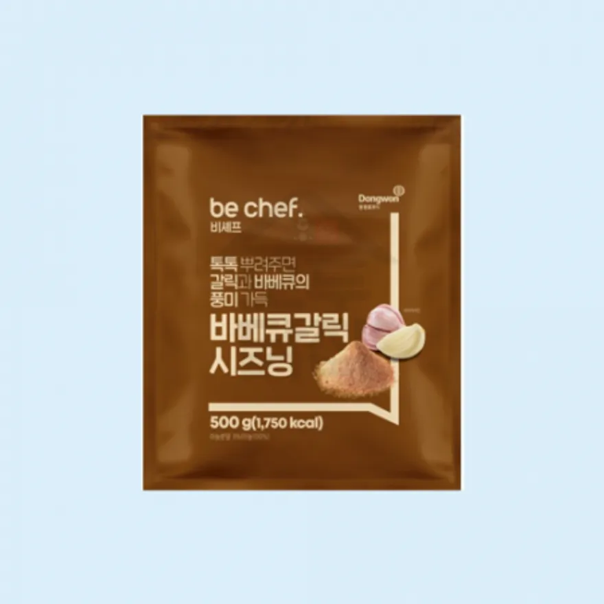 동원 홈푸드 비셰프 바베큐갈릭시즈닝 500G 분말 이미지
