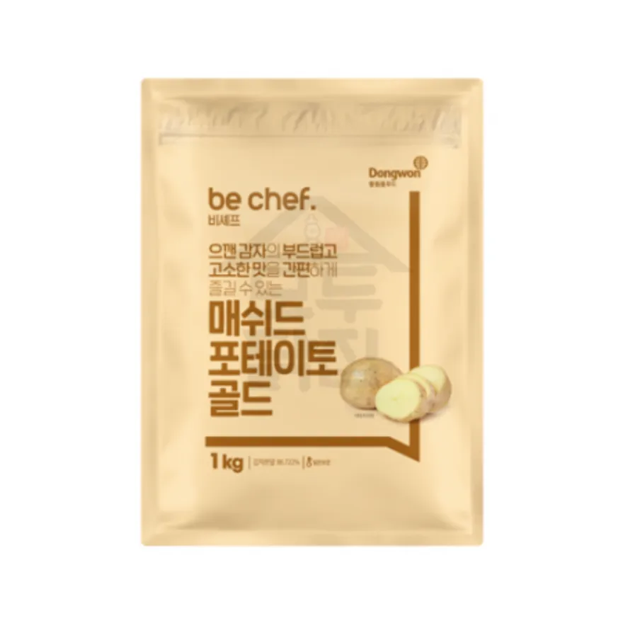 동원 홈푸드 비셰프 매쉬드포테이토 골드 1kg 으깬감자 대용량 이미지