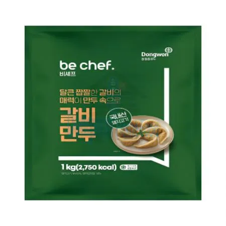 동원 홈푸드 비셰프 갈비만두 1kg