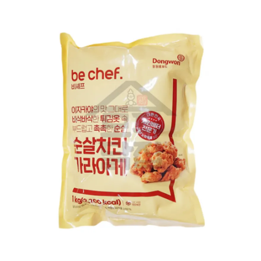 동원 홈푸드 비셰프 순살치킨 가라아게 1KG 닭다리살 가라게 이미지