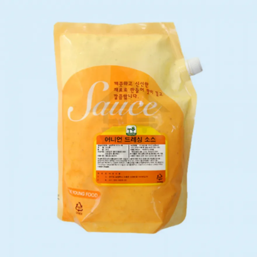태영식품 어니언드레싱소스 2KG 양파드레싱 이미지