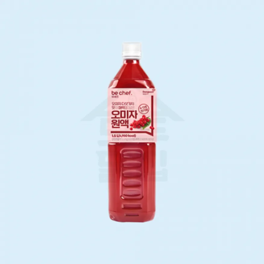 동원 홈푸드 비셰프 오미자원액 1.5L 오미자엑기스 5배 희석용 매실원액 이미지