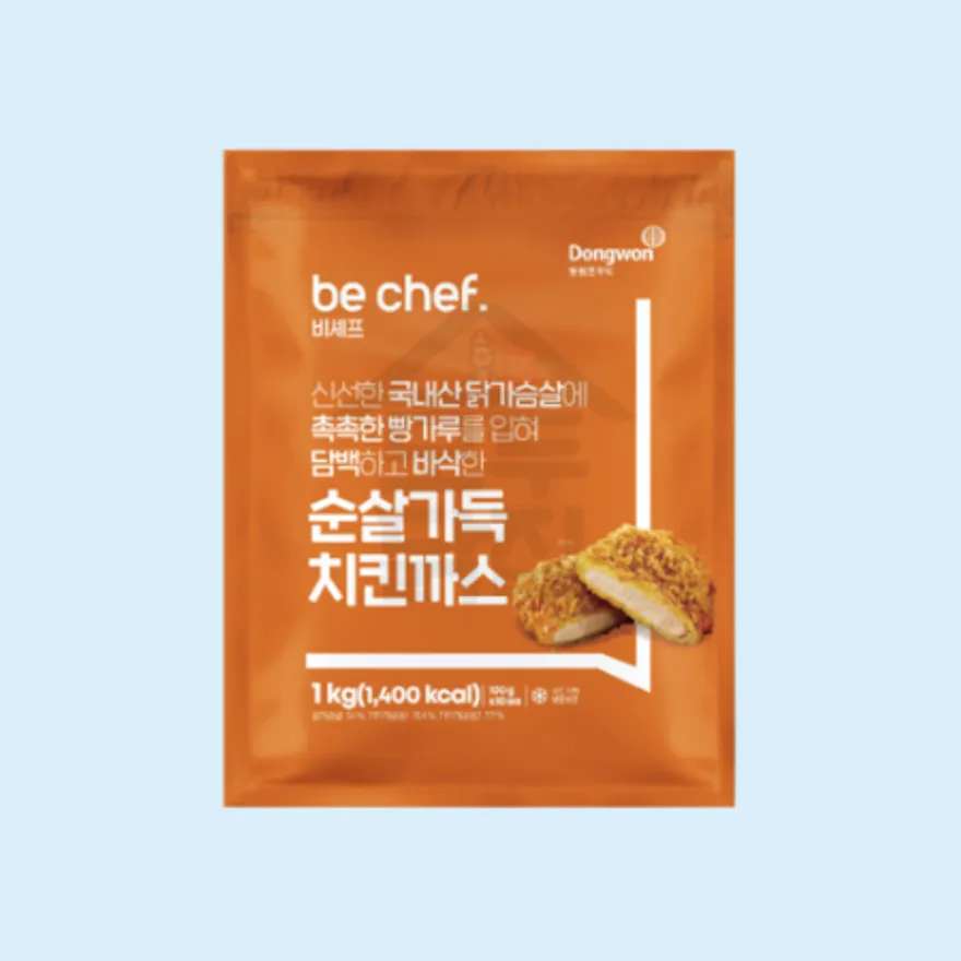 동원 홈푸드 비셰프 순살가득치킨까스 1kg 이미지