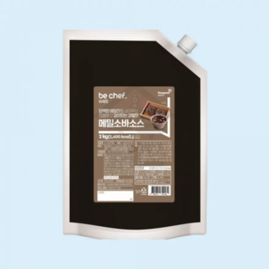 동원 홈푸드 비셰프 메밀소바소스 2kg 짭짤한맛 이미지