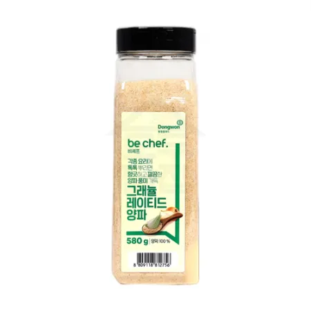 동원 홈푸드 비셰프 그레뉼레이티드 마늘 650g 6개 마늘분말 그래뉼레이티드 양파 580g 이미지