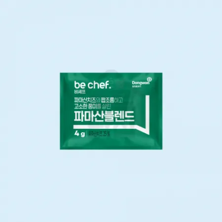 동원 홈푸드 비셰프 일회용 파마산블렌드 4gx500EA BOX 치즈가루 피자 스파게티 햄버거