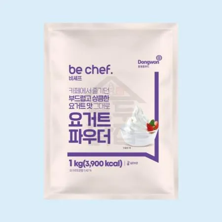 동원 홈푸드 비셰프 요거트파우더 1kg 10개 BOX 디저트 홈카페 이미지