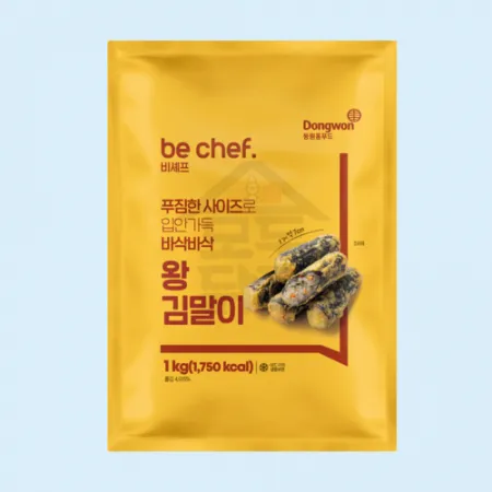 동원 홈푸드 비셰프 왕김말이 약 7cm 1kg