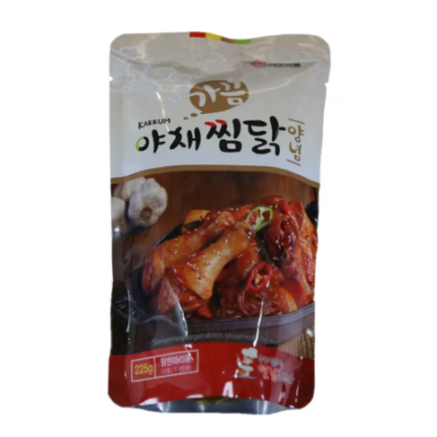 가미 일회용 가끔 야채찜닭양념 225g 닭도리탕소스 닭볶음탕양념 이미지