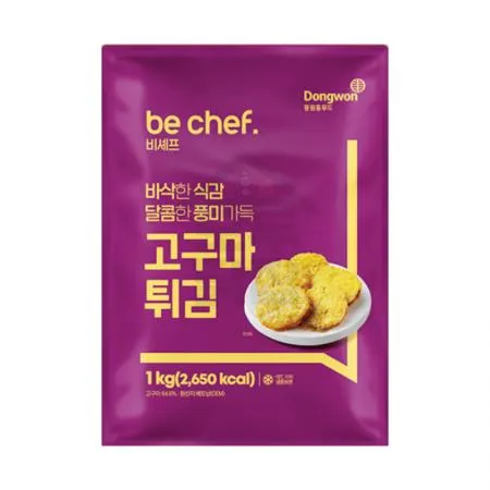 동원 홈푸드 비셰프 고구마튀김 1KG 이미지