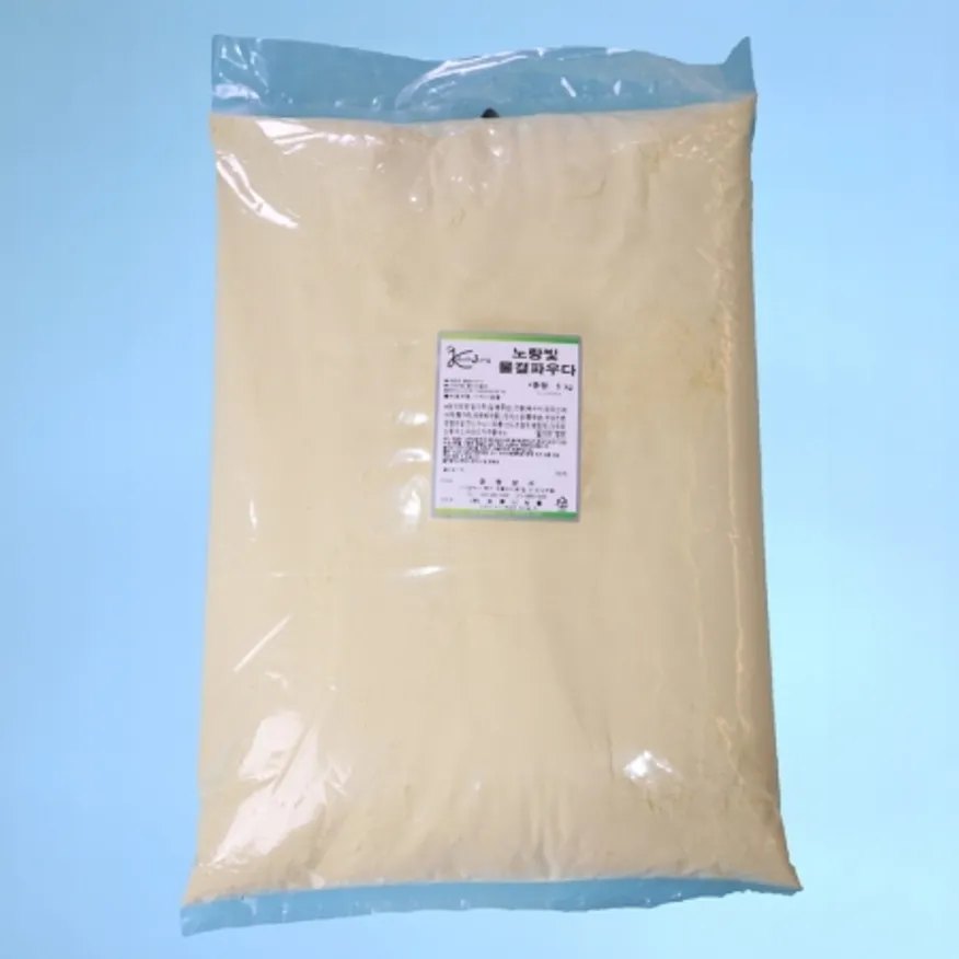 뫼루니식품 크리스피 치킨파우더 노랑빛 물결파우더 5KG 이미지