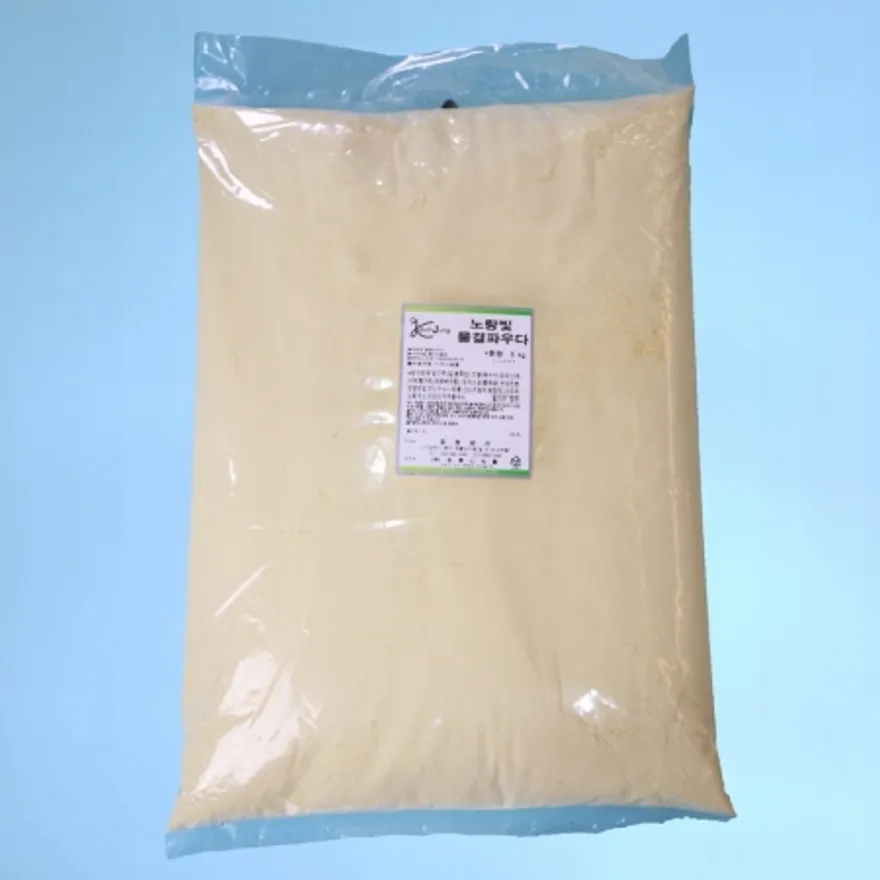 뫼루니식품 크리스피 치킨파우더 노랑빛 물결파우더 5KG 이미지