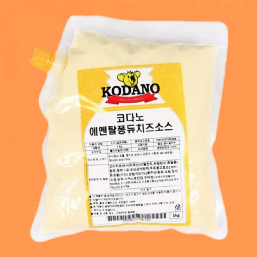 코다노 에멘탈 치즈퐁듀소스 1KGx10봉지 이미지