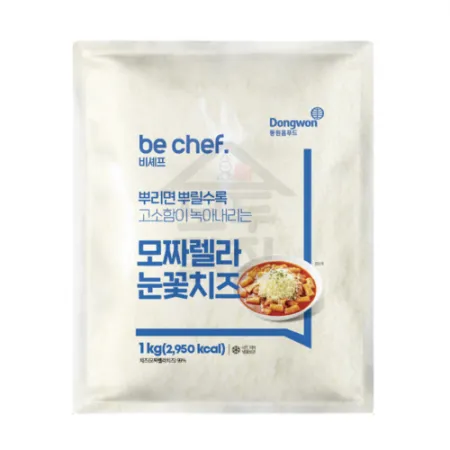동원 홈푸드 비셰프 모짜렐라 눈꽃치즈 1kg 이미지