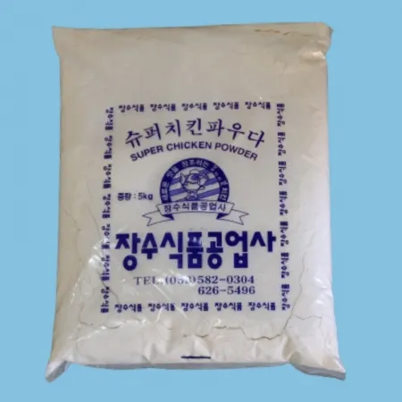 장수식품 슈퍼치킨파우더 5kg 4봉지 BOX