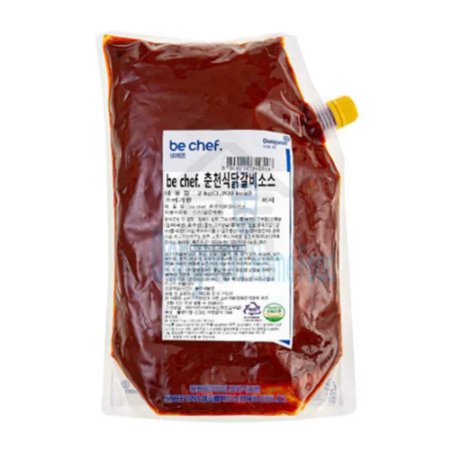 동원 홈푸드 비셰프 춘천식닭갈비소스 2kg 춘천닭갈비양념 이미지