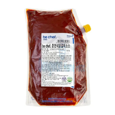 동원 홈푸드 비셰프 춘천식닭갈비소스 2kg 춘천닭갈비양념 이미지