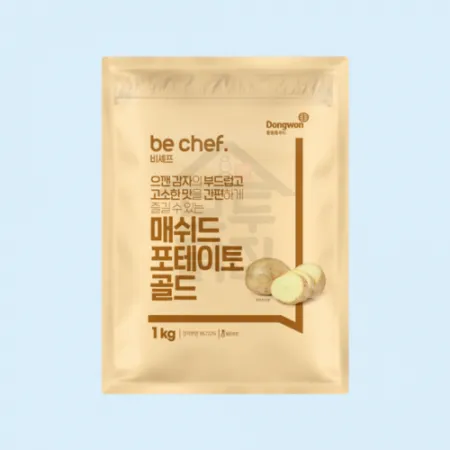 동원 홈푸드 비셰프 매쉬드포테이토 골드 1kg 으깬감자 대용량
