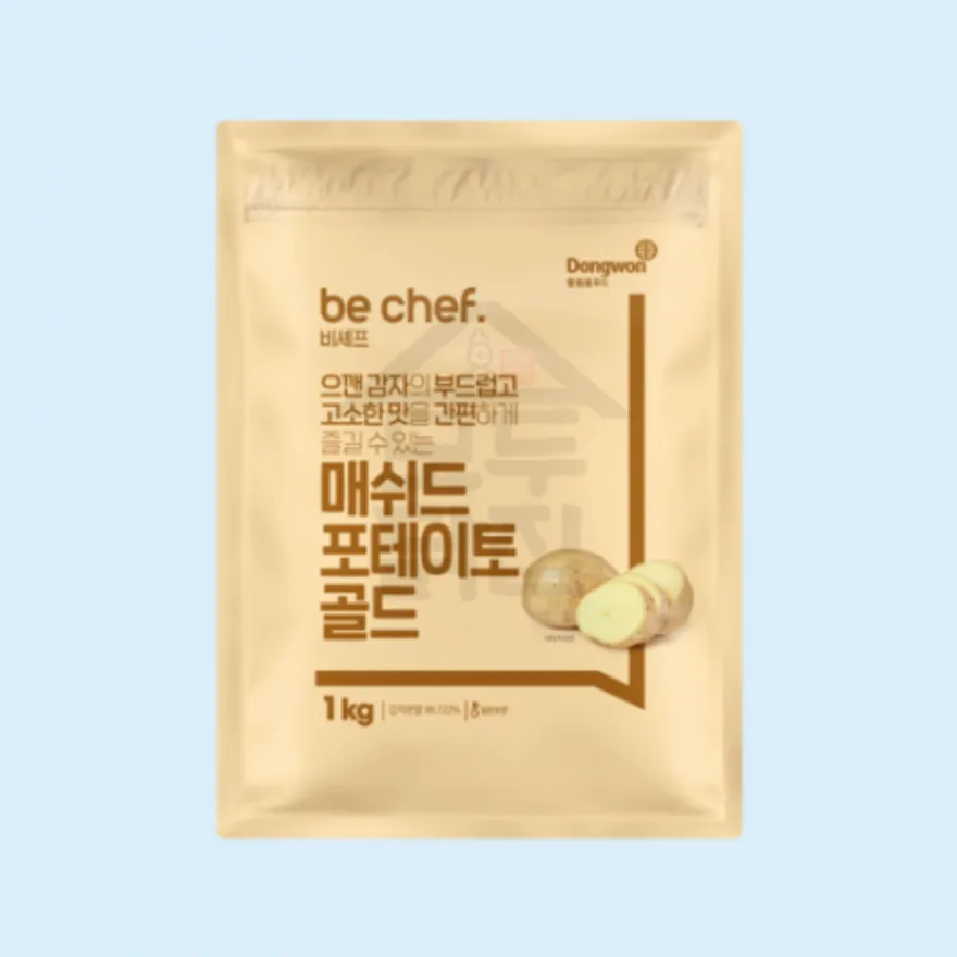 동원 홈푸드 비셰프 매쉬드포테이토 골드 1kg 으깬감자 대용량 이미지