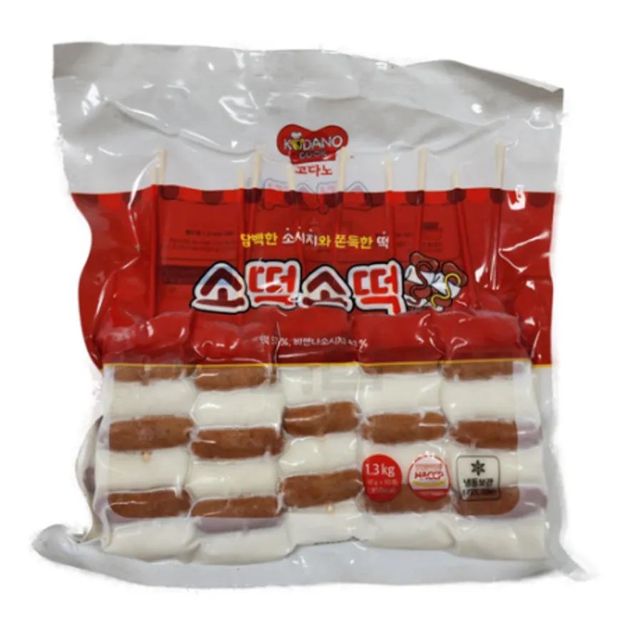 코다노 소떡소떡 1.3kg(10개입) 떡꼬치 휴게소 간식 이미지