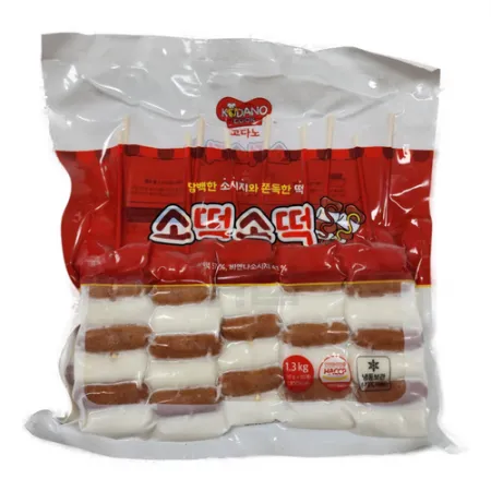 코다노 소떡소떡 1.3kg(10개입) 떡꼬치 휴게소 간식 이미지