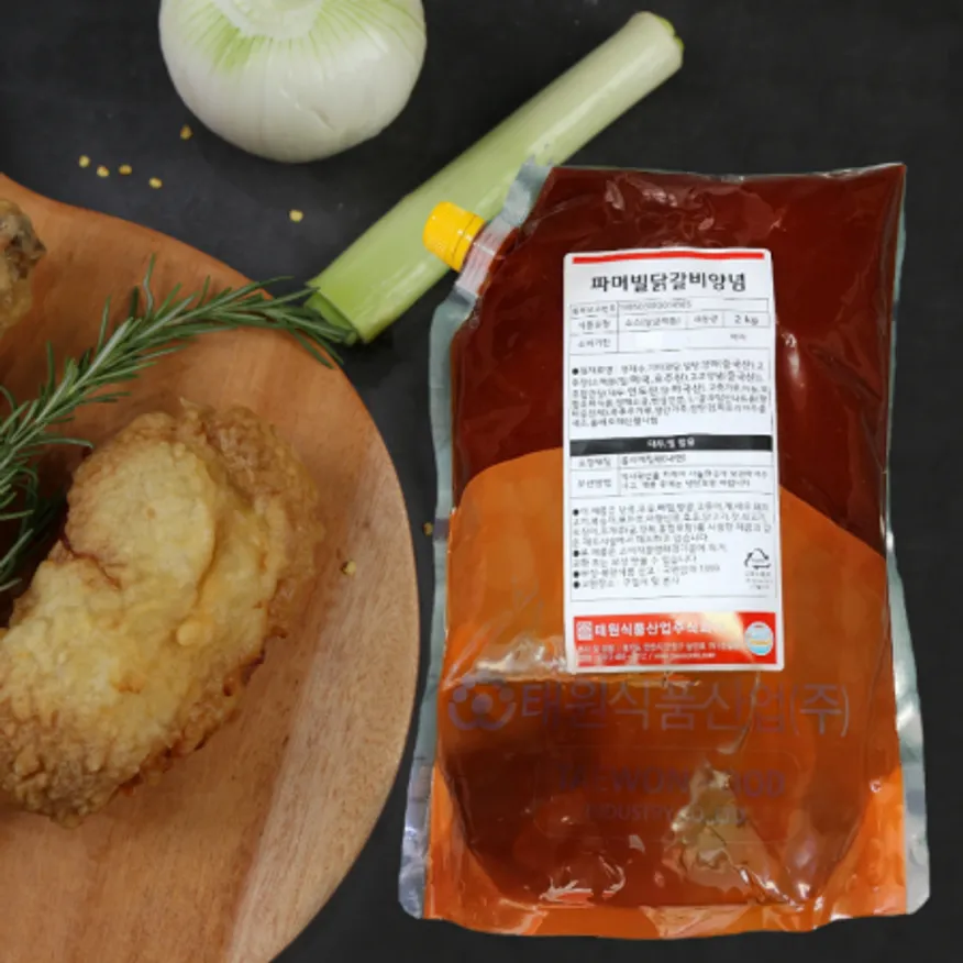 태원식품 파머빌 닭갈비양념 2KG 제육볶음 쭈꾸미 볶음소스 이미지