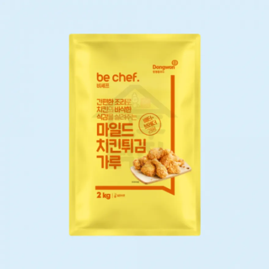 동원 홈푸드 비셰프 마일드 치킨튀김가루 2KG 이미지