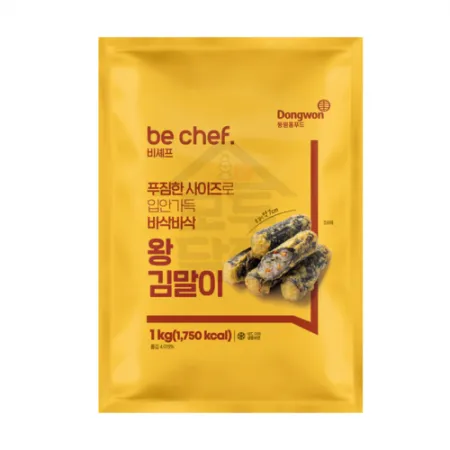 동원 홈푸드 비셰프 왕김말이 약 7cm 1kg 이미지
