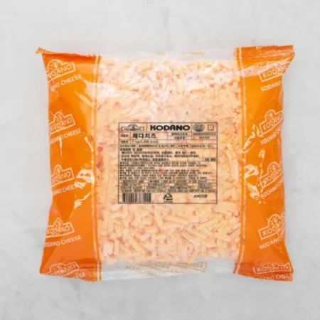 코다노 모짜렐라 체다치즈 엔젤헤어 체다F 1KG 4개