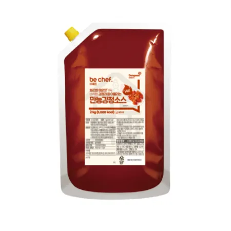 동원 홈푸드 비셰프 만능강정소스 2kg 닭강정 매운맛 이미지