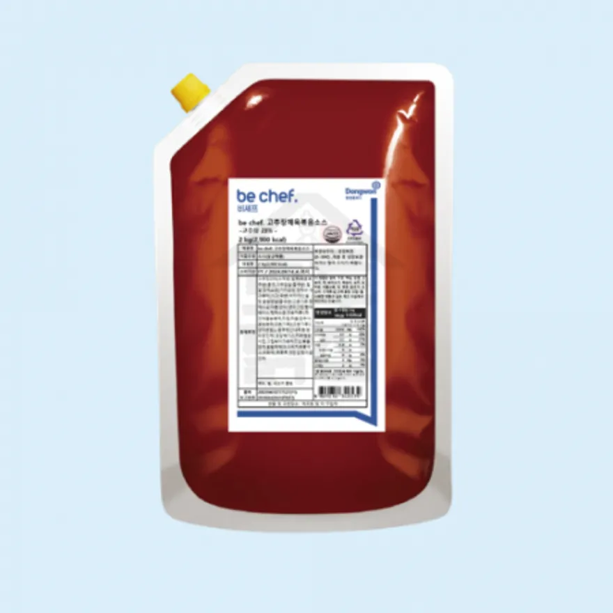 동원 홈푸드 비셰프 고추장 제육볶음소스 2kg 양념 이미지