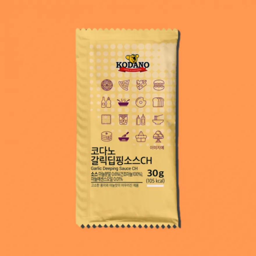 코다노 일회용 갈릭딥핑소스 30gx200봉지 BOX 이미지