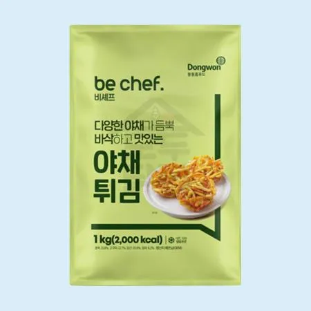 동원 홈푸드 비셰프 야채튀김 1KG 10개 BOX 이미지