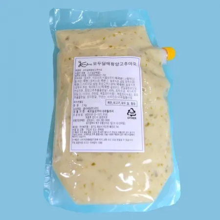 모두달매 청양고추마요소스 2KG 청양마요 드레싱소스